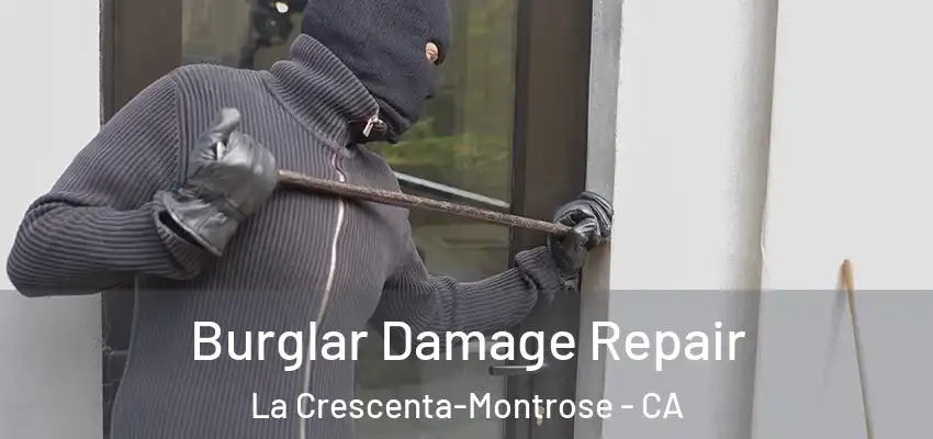  Burglar Damage Repair La Crescenta-Montrose - CA