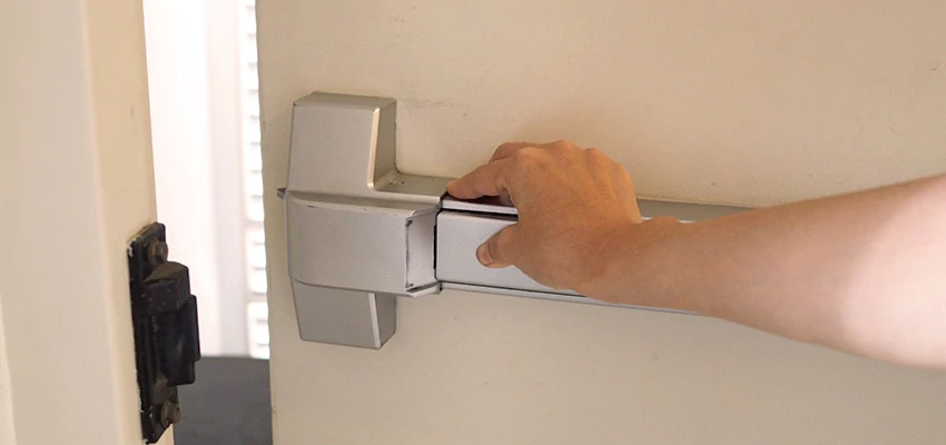 Roller Gate Panic Bar Installation in La Crescenta-Montrose, California